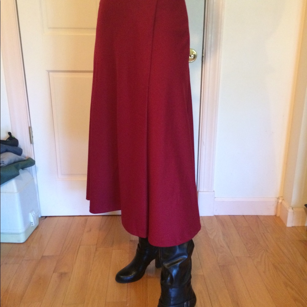 Talbots Italian Flannel riding skirt
